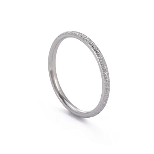 Oyalma Minimalist Matte Rings For Women Simple TrendyTail Ring 2021 Fashion Party Jewelry-23662