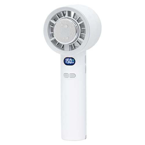 Ventiladores portátiles | Potente ventilador portátil compacto – Recargable 3 velocidades ajustables unisex adultos niños para camping viaje