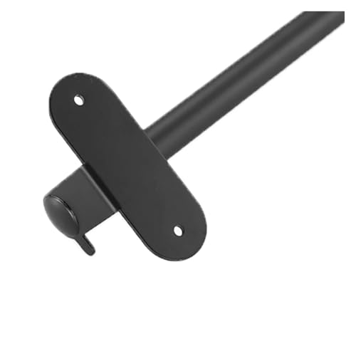Generisch Wandmontiertes Utensilien-Holdregal mit Haken, Space Saving Pot Storage Organizer für Küchenzubehör, Handtücher, Besteck, stilvolles Home Dekor, einfache Installation, Dauerr Metall