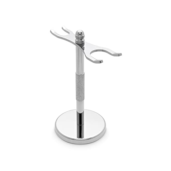NEU: Störtebekker® Premium Rasierständer aus Edelstahl - geeignet für Rasierhobel & Rasierpinsel - hochwertiges Zubehör… – Bild 4
