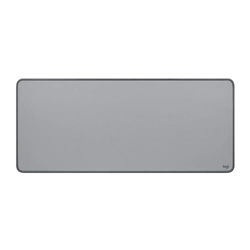 Mouse Pad Logitech Desk Mat (Cores CINZA, ROSA E LILÁZ)