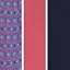 Typical Marina Tile Dot/Malibu Red/True Navy
