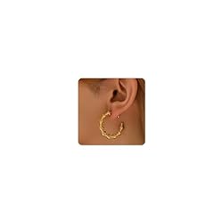Hoop Earrings-Gold