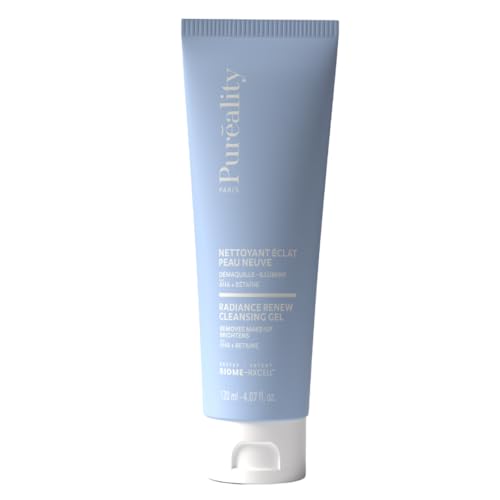 Nettoyant visage peau sensible 120ml purifie lisse illumine démaquille