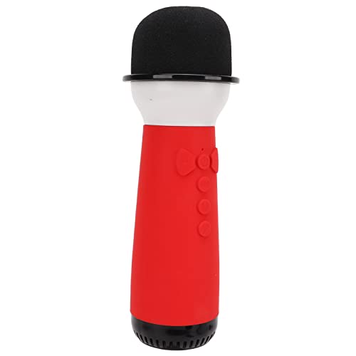 Microfone KTV Bluetooth, alto-falantes agudos de alta potência Microfone KTV de graves profundos Mic