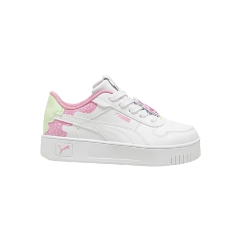 PUMA Kids Girls Trolls X Carina Street 2 Lace Up Sneakers Shoes Casual - White - Size 2 M