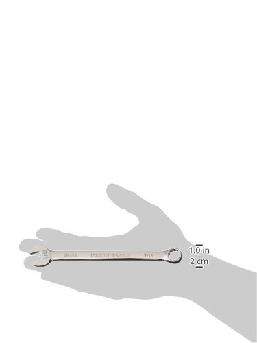 7/16-Inch Combination Wrench, 12-Point, Open End and Box End Klein Tools 68413, Silver - Image 3