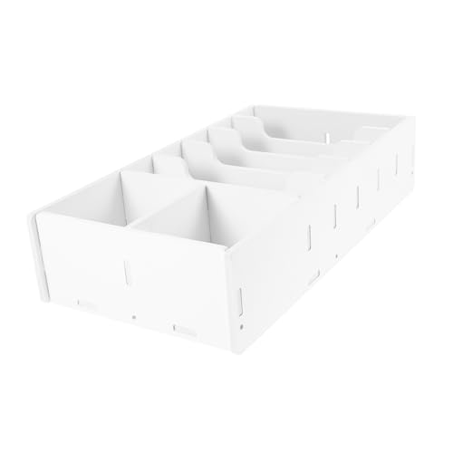 Stockage organisateur monnaie 7 grilles et caisse métal de bureau compacte