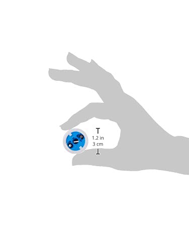 Grip-it 252-2530 GRIPIT 25MM Blue Pack of 25 25 mm Fixings with M8 x 30 mm Screws (Pack of 30), 25 Pack