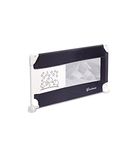 Giordani, Barriera Letto per Bambini, Sponda in Tessuto a Rete per Areazione Ottimale, Protegge il Bambino Impedendo la Caduta, Facile da Installare, 150 cm