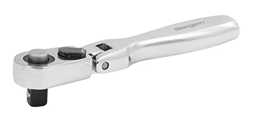 Sealey Siegen 1/4" Sq Drive Micro Flexi-Head Ratchet Wrench - S01254 #TOP1
