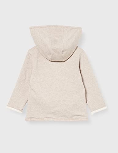 Noppies Baby Unisex Baby U Cardigan REV Bonny Strickjacke, Taupe Melange-P757, 56