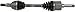 Cardone 601368 Remanufactured Constant Velocity Drive Axle
