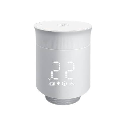 Thermostat de radiateur intelligent avec vanne de contrôle programmable TRV