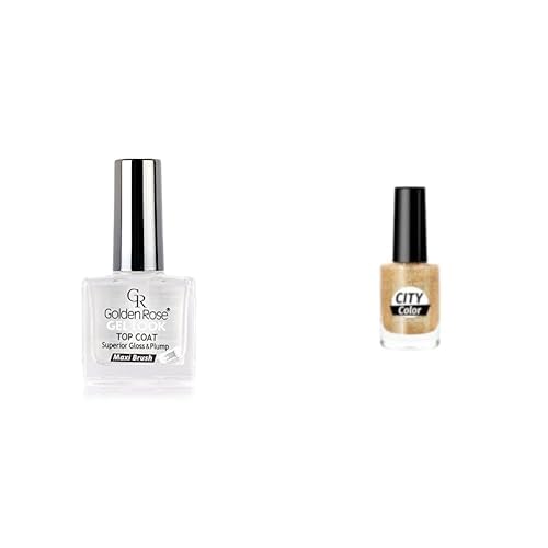 Golden Rose Gel Look Top Coat & Oje Seti