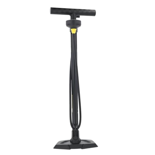 MICHELIN - Pompe à Pied Vélo avec Manomètre AIR Control XT - Acier Solide - Compatible Valves Presta/Schrader - Pression Max 11 BARS/160 PSI - Manomètre...