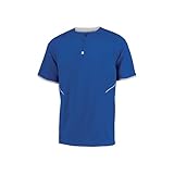 Russell Athletic Short Sleeve Pullover Royal/White 2XL