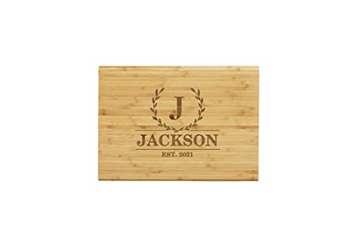 Tabla de Cortar de Bambú Personalizada 45.7x35.6 cm miniatura 1
