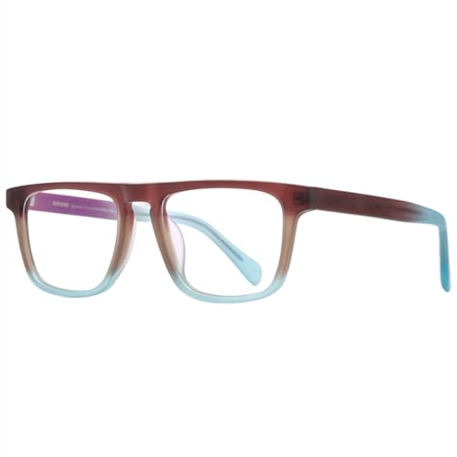 Gafas cuadradas retro de acetato mate MUTYNE montura unisex cómoda