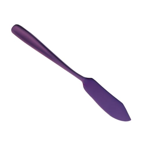 Ciieeo Couteau Fromage Acier Inoxydable Coupe-beurre Confiture Crème Multi-usages Pour Brie Et Fromages Durs Avec Pointe Fourchette