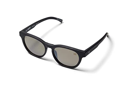 SPY Cedros Matte Black - Happy Boost Polar Black Mirror