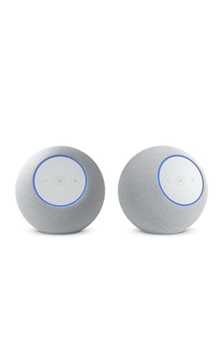 Image of Echo Studio (newest model) stereo pair, Glacier White