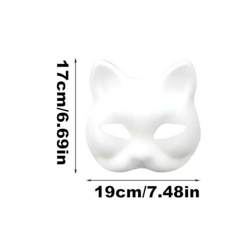 Kit de fabrication de masques pour chat feutre bal masqué - 2