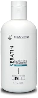 Beauty Garage Professional Hair Straightening, Smoothing Keratin Treatment For Silky, Smooth Natural Hair - Chocolate Formula From Gk (100 ML)