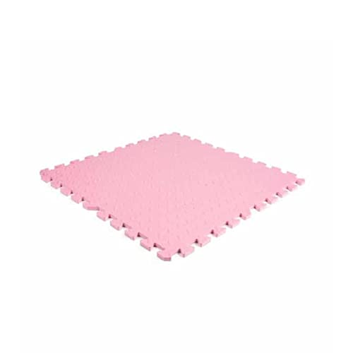 Conjunto com 4 Tatames Tapetes EVA Infantil para Meninas 50x50cm com 1cm de Espessura