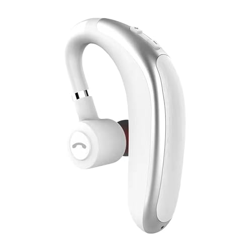 Cuffie auricolari senza fili - per riduzione del rumore cuffie mono con batteria ultra lunga riscaldatore di chiamata a mani libere lavoro camionista ufficio azienda PC casa