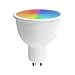 Produktbild 7hSevenOn Home LED Spotlight Smart WiFi GU10 5W entspricht 25W 350lm RGBWW dimmbar über Smartphone/App 25000H