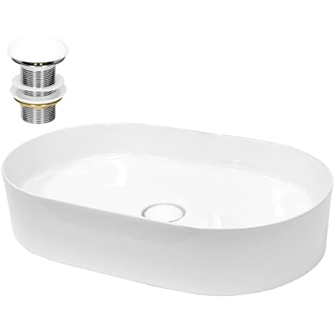 Lavabo ECD Germany Céramique Ovale Cover