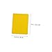 COOLHIYA 10 Pcs Soccer Referee Card Red Football Officials Standard Ejection and Warning Cards Ideal for Sports Games and Referee Kits