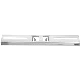 Pole Mounting Bracket Kit Silver with Hardware Stainless Steel 30cm