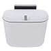Cabilock Cubo de Basura Colgante para Puerta de Armario de Cocina con Tapa Debajo del Fregadero Cubo de Basura para Baño Montado en La Pared Mostrador de Basura Cubo de Compost 7L