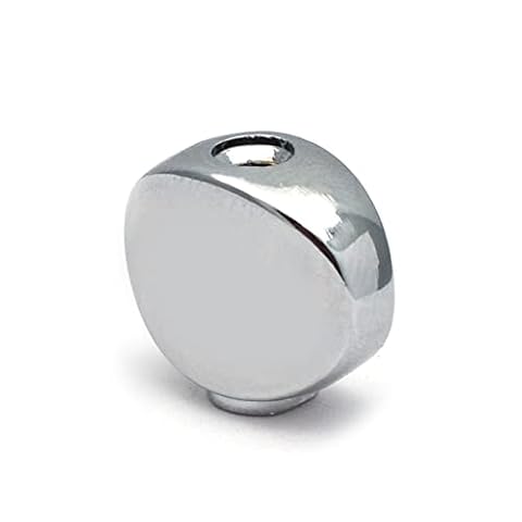 tunery blokujące głowice 6 Sztuk Małe Owalne Metalowe Strojenie Kołków Klawiszy Tunery Maszyna Głowice Zamienne Przyciski Gałka (Color : Chrome 6pcs)