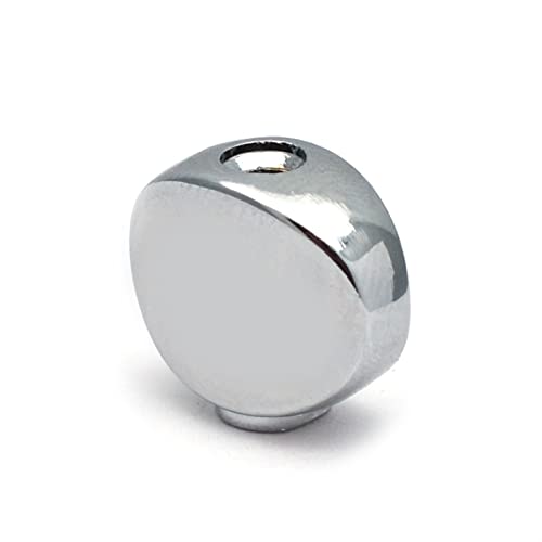 tunery blokujące głowice 6 Sztuk Małe Owalne Metalowe Strojenie Kołków Klawiszy Tunery Maszyna Głowice Zamienne Przyciski Gałka (Color : Chrome 6pcs)