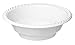 Propack [50 Count] Disposable Plastic White 18 oz Heavy Weight Bowls, Great For Weddings, Home, Office, School, Party, Picnics, Take-out, Fast Food, Outdoor, Events, Or Every Day Use