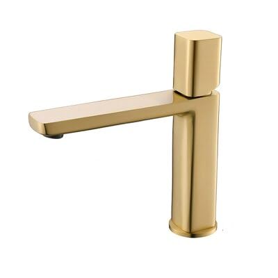 Mitigeur de lavabo noir finition chrome mélangeur haut de gamme pour évier