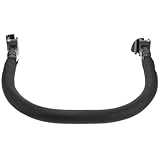 Seguridad y durabilidad: el reposabrazos del cochecito de bebé es simple y práctico, y confiable, cuidadosamente elaborado, no es fácil de deformar, manija del cochecito de bebé ajustable, manija del reposabrazos del cochecito