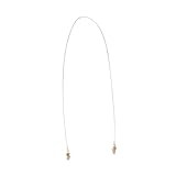 UKCOCO Metal Eyeglass Chain Clip in Gold und Silber Eleganter und Robuster Brillenhalter mit Feiner...