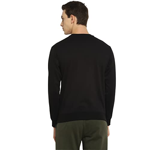 Image of YUUKI-Mens Poly PT RN Sweat-Black