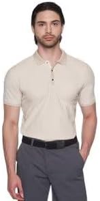 The Quarter Button Polo (Cream)