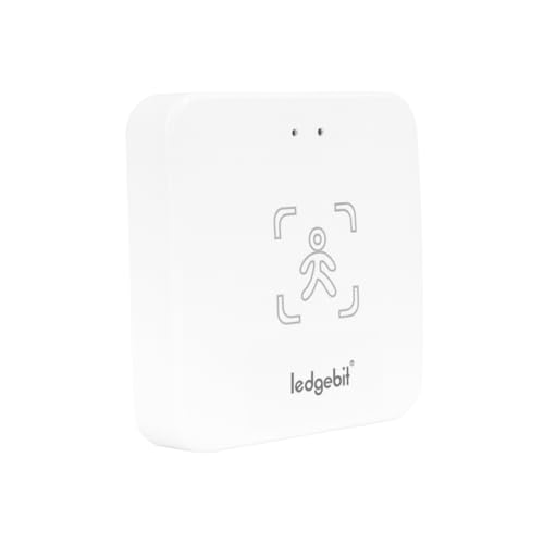 Image of Ledgebit Zigbee Human Presence Detector | Smart Life App Control | Alexa Google Assistant Compatible | Motion Static Detection & Illuminance Sensor | Zigbee Hub Required