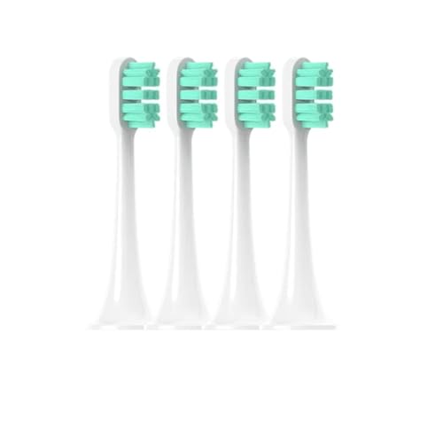 Replacement Brush Heads�CCompatibility For xiaomi Mijia T300/T500/T700 Sonic Toothbrush Soft Bristle Nozzles with Caps Sealed Pac