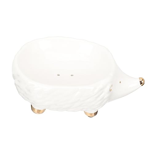 BEBEMOKO Organize Your Bath Boxes Sturdy Ceramic Holder Quick Drainage for Clean Bath