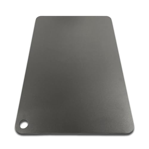ThermiChef 14x20 Pizza Steel, 3/8' Thick, 30 lbs - Cooking Steel for Oven & Grill - Made in USA
