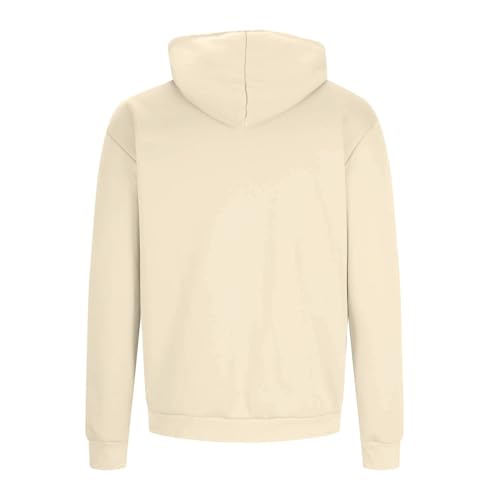 Hoodie For Men Sherpa Lined Pullover Long Sleeve Sweatshirt Warm Fleece Hooded Tops Relaxed Fit Fall Winter Clothes4