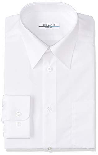 男子 長袖シャツ 抗ウイルス加工 部屋干し臭なし 形態安定 TSOW100L 白 170A