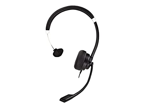 Micro-casque USB V7 HU411 Deluxe Mono réduction de bruit pour appels clairs
